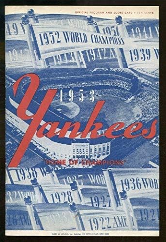 1953-ban a New York Giants v Chicago Cubs Program 8/30 Polo Alapon, Ex/MT 68130 - NFL Programok