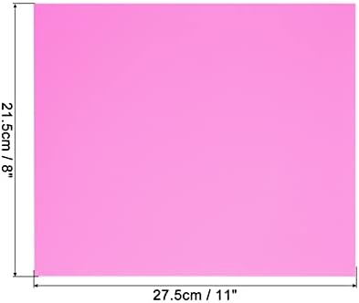 Rebower EVA Hab Lapok, [Kézműves Projektek] - 11x8 Hüvelyk 1.7 mm Vastagság/Sötét Rózsaszín / 6 Db