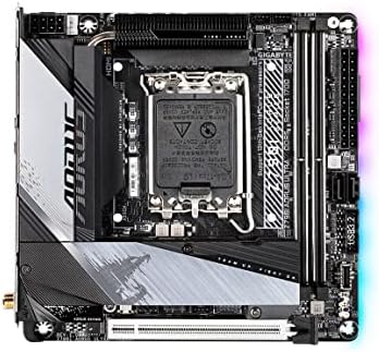 GIGABYTE Z790I AORUS Ultra (LGA 1700/ Intel/ Z790/ Mini-ITX/ DDR5/ Dual M. 2/ PCIe 5.0/ USB 3.2 Gen2X2 Típus-C/Intel