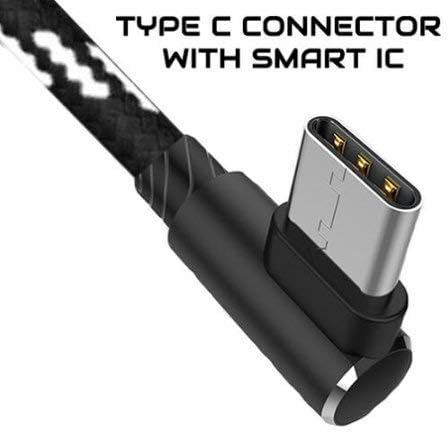 AGOZ 4inch Rövid USB-C Kábel, Gyors Töltő 90 Fokos Szögben Kábel Kompatibilis a Samsung Galaxy S22 S23 S20 S21, S10
