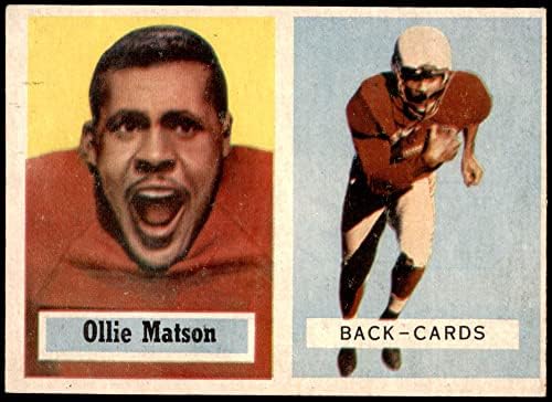 1957 Topps 26 Ollie Matson Chicago Cardinals-FB (Foci Kártya) EX/MT Cardinals-FB San Francisco