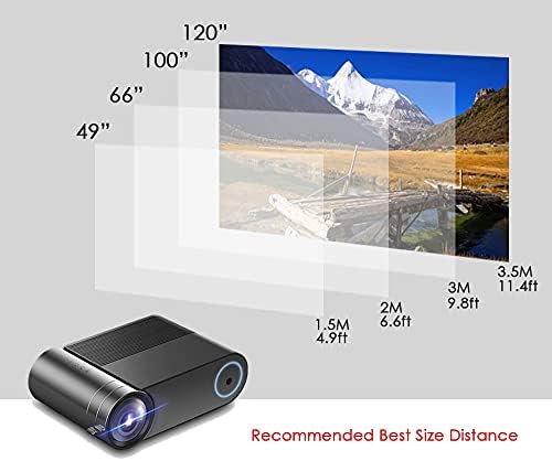CXDTBH Teljes Projektor 3800 Lumen házimozi Videó Fürkész Proyector VGA-AV USB-Ajándék
