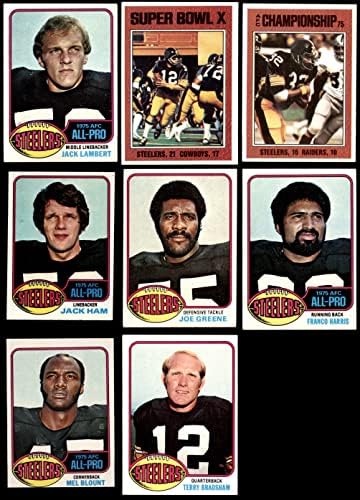 1976 Topps Pittsburgh Steelers Csapata Meghatározott Pittsburgh Steelers (Set) VG/EX+ Steelers