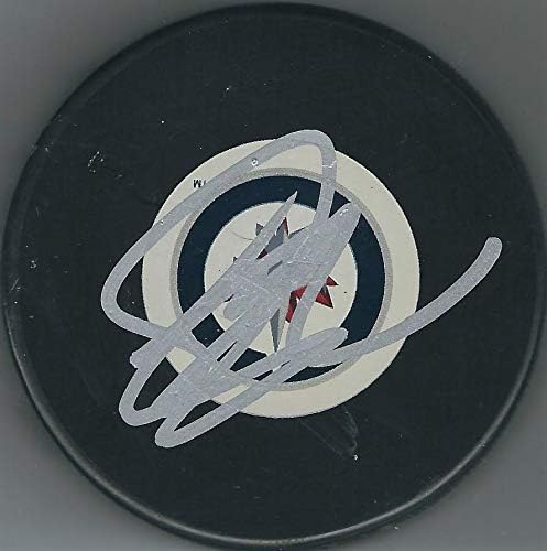 Dedikált MARK SCHEIFELE Winnipeg Jets Jégkorong - Dedikált NHL Korong