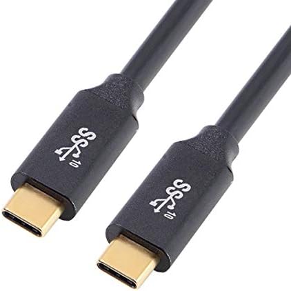 Cablecc 50-200cm 10Gbps USB-C USB 3.1 C Típusú Gen2 férfi Férfi Adatok 100W Kábel E-Jelölő (50cm)