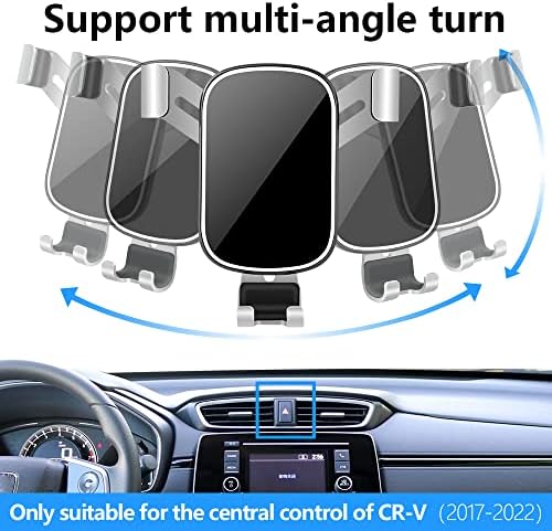 musttrue LUNQIN Autós Telefon tartó 2017-2022 Honda CRV CR-V [Nagy Telefonok Esetében Barátságos] Auto Tartozékok Navigáció