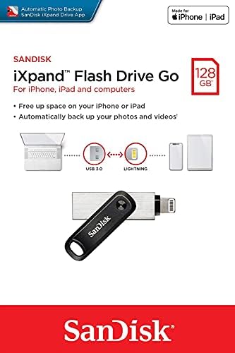 256 gb-os SanDisk iXpand pendrive-Menj, iPhone, iPad, Számítógép -, Laptop - USB 3.0 Kettős Meghajtó, Reverzibilis Villám/TypeA