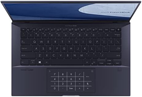 ASUS ExpertBook B9 Intel EVO Vékony & Light Laptop, 14 FHD, Intel Core i7-1255U, 1 tb-os SSD-t, 16GB LPDDR5 RAM, Katonai