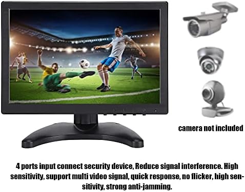 Bewinner Biztonsági Monitorok, Kijelzők, 10.1 16:10 LCD Képernyőn 19201200 Ultra Nagy Felbontású, illetve az Ultra Magas