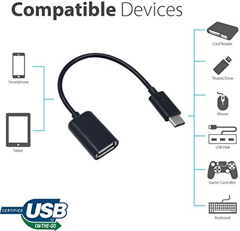 OTG USB-C 3.0 Adapter Kompatibilis A Realme GT Neo 3 tonna termelés Gyors, Ellenőrzött, Több használható Funkciók, mint