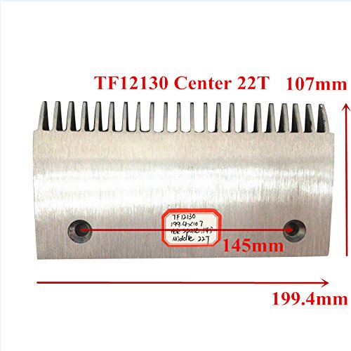 10db/Csomag TF12130 Mozgólépcső Fésű Hossza 199.4 mm Szélesség 107mm Telepíteni Méret 145mm Középső 22T