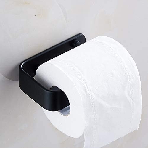 ZCMEB Fekete Papír tartó Tér Alumínium Wc-Papír Törölköző Tartók WC-vel, Konyha, Fürdő Szoba Papírokat Roll Jogosultja