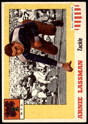 1955 Topps 46 Arnie Lassman (Foci Kártya) EX NYU