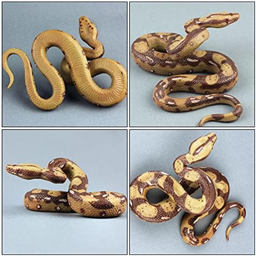 Toyvian Kígyó Játék Gumi Kígyó Csínyek, a Felnőttek Nagy Szimuláció Gumi Hamis Kígyó Játék Python Modell, Játék a Kertben