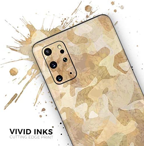 Design Skinz Sivatagban Álcázás V1 Védő Vinyl Matrica Lezárja a Bőr Cover Kompatibilis A Samsung Galaxy S20 (Képernyő