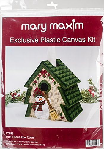 Mary Maxim Fa, Műanyag Vászon Szövet Doboz Készlet, 5