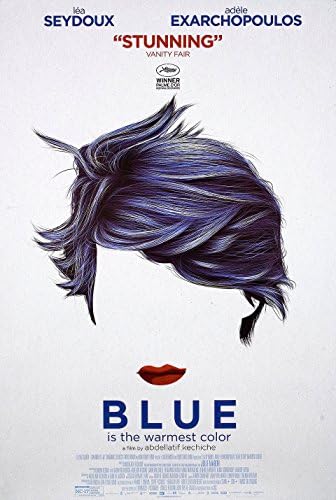 A kék a Legmelegebb Szín 2013 USA-ban Egy Lapra Poszter
