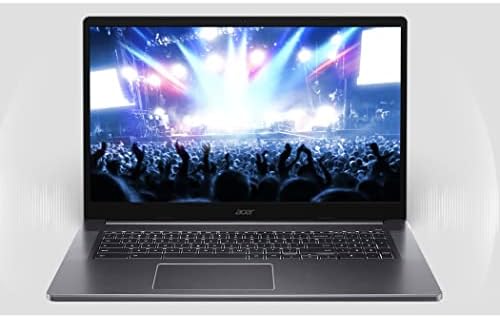 Acer Chromebook Érintőképernyős Laptop, Háttérvilágítással Billentyűzet, Intel Pentium Ezüst N6000, 17.3 hüvelykes Full