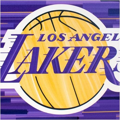 A Los Angeles Lakers 16 x 20 Logó Galéria Csomagolva Megszépült Giclee - Eredeti NBA Művészet, Nyomatok