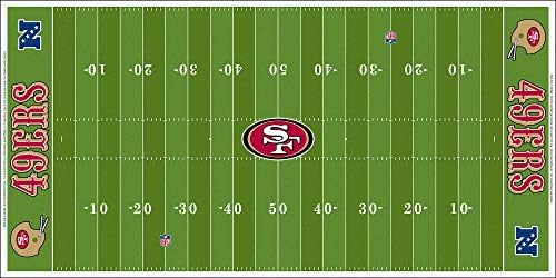 Tudor Játékok San Francisco 49ers NFL Mezőt Borító 36x18 inch Nagy a Modell 9092