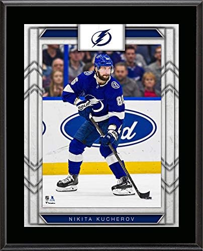 Nikita Kucherov Tampa Bay Lightning 10.5 x 13 Szublimált Játékos Emléktábla - NHL Játékos Plakkok, valamint Kollázsok