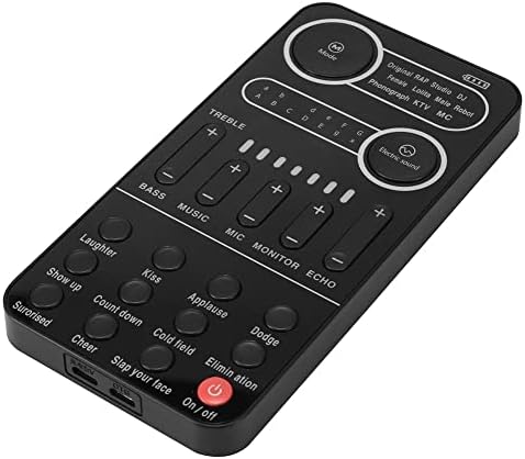 XXXDXDP Több Hordozható Audio Hatás Voice Changer -Kompatibilis Élő Hang Változó Kártya Telefon Tablet PC Hangszóró