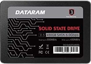 Dataram 480GB 2.5 SSD Meghajtó szilárdtestalapú Meghajtó Kompatibilis az ASUS Prime H270-PRO