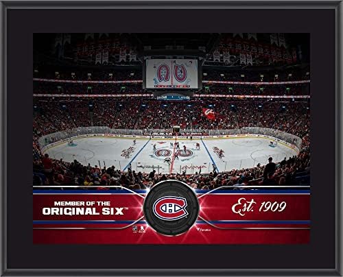 Montreal Canadiens 10 x 13 Szublimált Csapat Stadion Emléktábla - NHL Csapat Plakkok, valamint Kollázsok
