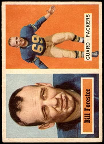 1957 Topps 69 Bill Forester Green Bay Packers (Foci Kártya) EX Packers az smu