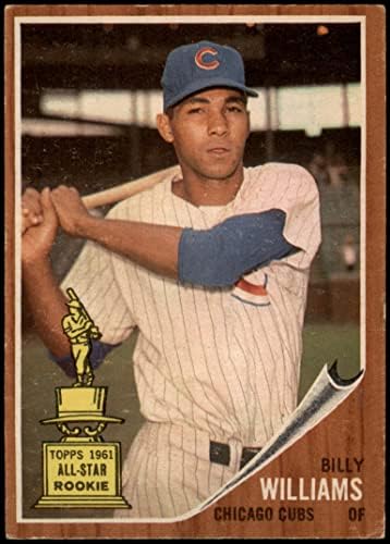 1962 Topps 288 Billy Williams Chicago Cubs (Baseball Kártya) VG/EX Cubs