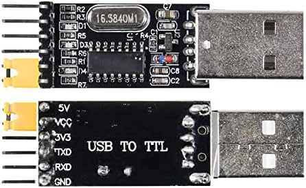 ÉLETET USB / Soros USB-TTL CH340 Modul Soros Átalakító CH340 3.3 V 5V-os Ecset Lemez STC Mikrokontroller Letöltés Adapter