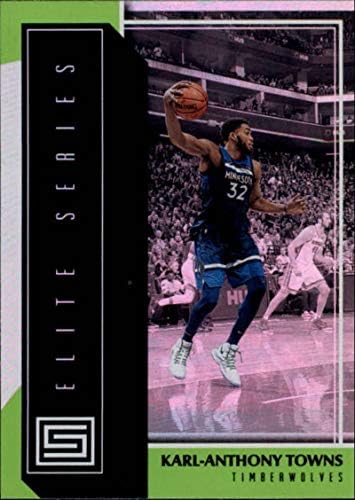 2018-19 Panini Állapota Elite Series Zöld 9 Karl-Anthony Városok Minnesota Timberwolves NBA Kosárlabda Trading Card