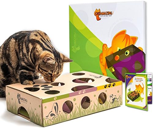 Macska Csodálatos Klasszikus – Macska Puzzle Feeder – Interaktív Gazdagodás Játék – Macska Kezelni, Puzzle Box – Élelmiszer-Labirintus