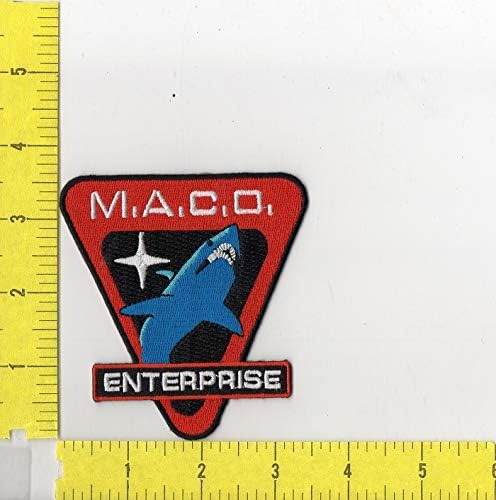 Enterprise csillaghajó M. A. C. O. Cápa Kommandós Egység Vas a patch sm