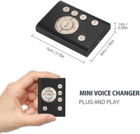 WSSBK Mini hangkártya Voice Changer hanghatások Gép Audio Kártya Támogatja Okostelefon, Számítógép-Élő Streaming Online