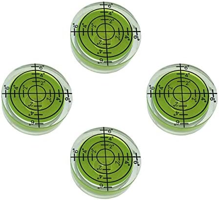 32 mm-es Kör alakú Buborék Szellem Szinten GFNT az Állvány, Fonográf, Lemezjátszó Stb (4DB Zöld)Mágneses szakasz 32x12mm
