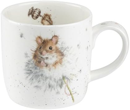 Wrendale Ország (Egerek) Egy Bögre, porcelán, Több Színű, 12 x 8.4 x 8 cm