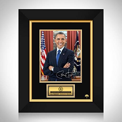 RITKA-T Elnök, Barack Obama Korlátozott Signature Edition Stúdió Engedélyezett Fotó Egyéni Keret