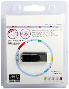 LUOKANGFAN LLKKFF Számítógépes Adatok Tárolására 4GB Push-Pull Típusú USB 2.0 Flash Disk (Ezüst)