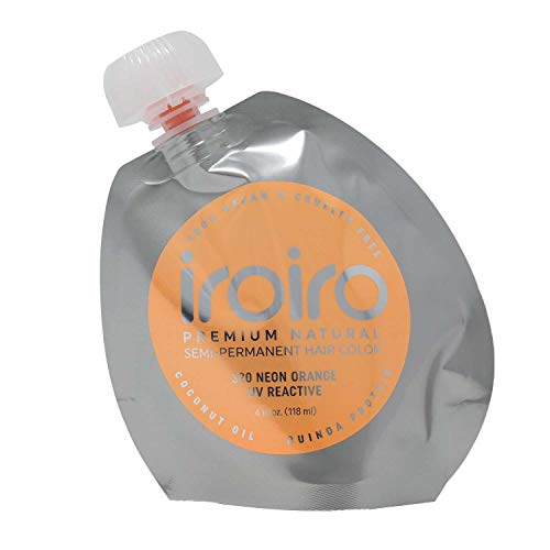 IROIRO Prémium Természetes Félig Állandó hajszín 320 Neon Narancs (4oz)