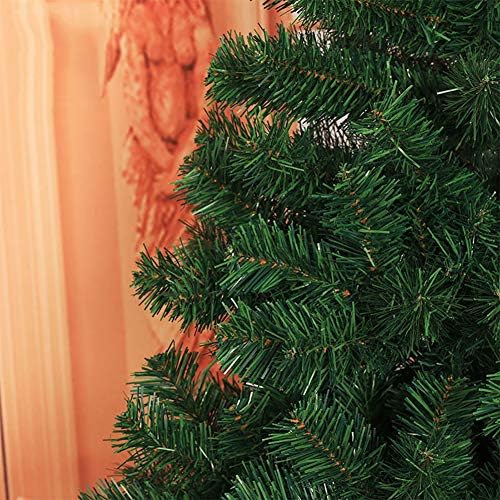 16.5 FT Mesterséges karácsonyfa, Prémium Csuklós Környezetbarát PVC karácsonyfa Ünnepi Dekoráció Összecsukható Fém Állvány,