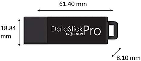 Centon MP Valuepack USB 3.0 DataStick Pro pendrive (fekete), 8 GB, 5 Csomag Ömlesztett