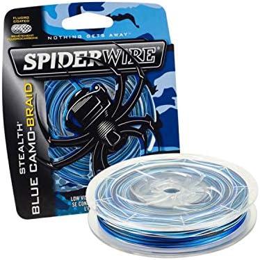 SpiderWire Stealth® Superline, Kék Ruhában, 30lb | 13.6 kg, 300yd | 274m Fonott damil, amely Alkalmas a Sós víz pedig