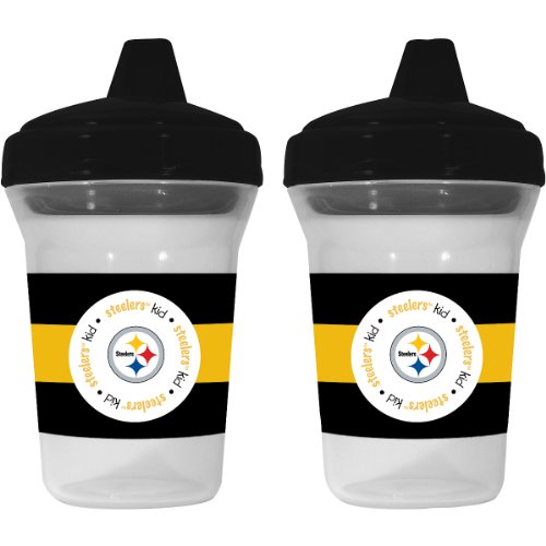 Baba Fanatikus NFL Pittsburgh Steelers Baba Fanatikus 2-Pack Csőrös Csésze (Megszűnt Gyártó által)