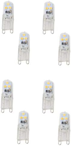 G9 LED Izzók Szabályozható 1W(10W Halogén Egyenértékű)Meleg Fehér 3000K LED Világítás Világítás Csillár, Fali Lámpák,6