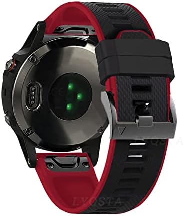 SKM 26 22mm Szilikon gyorskioldó Watchband Szíj, a Garmin Fenix 6X 6 6 Pro 5X 5 Plusz 3HR Enduro Smartwatch Easyfit