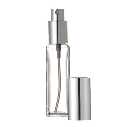 Grand Parfums 1 Oz Magas Szögletes Stílusa Parfüm Porlasztó Üres Újratölthető Üveg - 1 oz Méretű Üveg Parfüm 30 ml 30