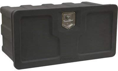 A vásárlók a Termékek Underbody Teherautó Tool Box - Poli, Fekete, T-Fogantyú Kilincs, 24in. x-18. x-18. Modell Száma