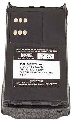 Csere Motorola NTN9858C Akkumulátor Újratölthető Két Rádió 7.2 v 1500mAH Ni-CD