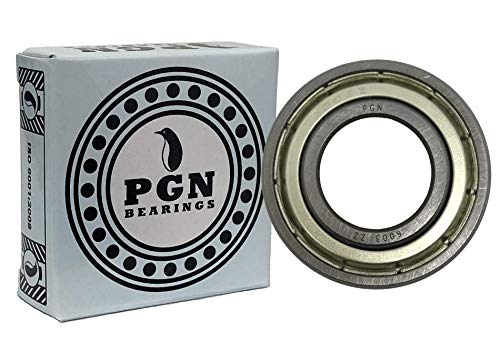 PGN (10 Pack) 6003-ZZ Csapágy - Kent Chrome Acélból Zárt golyóscsapágy - 17x35x10mm Csapágyak, Fém Pajzs & Magas RPM